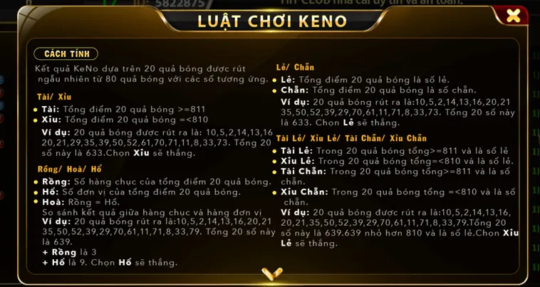 Chinh Phục Game Xổ Số Keno Tại HitClub Với Những Con Số May Mắn Nhất