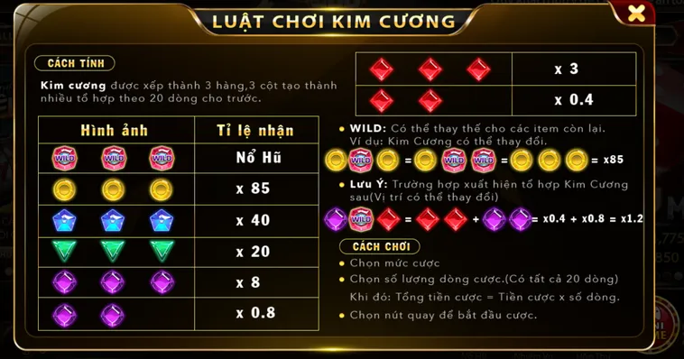 Minigame Kim Cương Tại HitClub Săn Đá Quý Nhận Tiền Tỷ Đẳng Cấp Nhất 2026