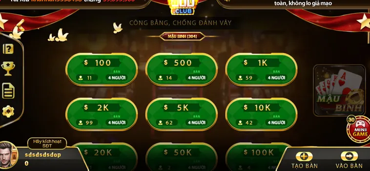 Mậu Binh Tại HitClub Sảnh Bài Chiến Thuật Nhận Thưởng Tỷ Đồng Uy Tín Nhất 2026