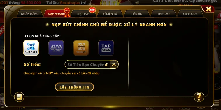 Cách Nạp Tiền HitClub Nhanh Chóng Hiệu Quả Và An Toàn Tuyệt Đối