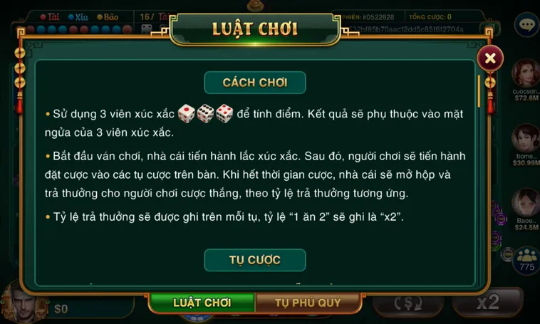 Bí Quyết Chơi Sicbo Đại Phú Quý Tại HitClub Thắng Lớn Mỗi Ngày