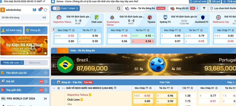 Cổng Game Thể Thao HitClub Cung Cấp Tỷ Lệ Kèo Hấp Dẫn Nhất Thị Trường