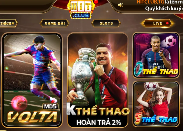 Cổng Game Thể Thao HitClub Cung Cấp Tỷ Lệ Kèo Hấp Dẫn Nhất Thị Trường