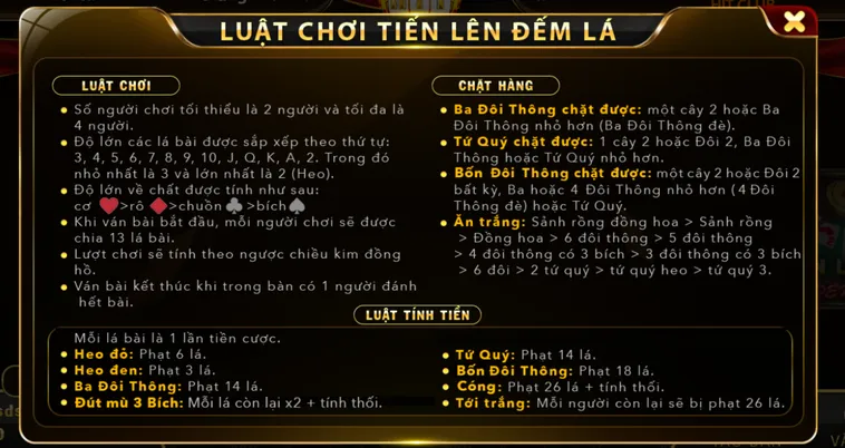 Cách Chơi Tiến Lên Đếm Lá Tại HitClub Dễ Thắng Và Nhận Thưởng Lớn